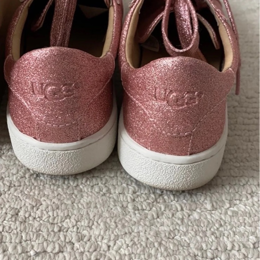 Ugg milo pink glitter sneakers SZ 7 - Picture 6 of 6